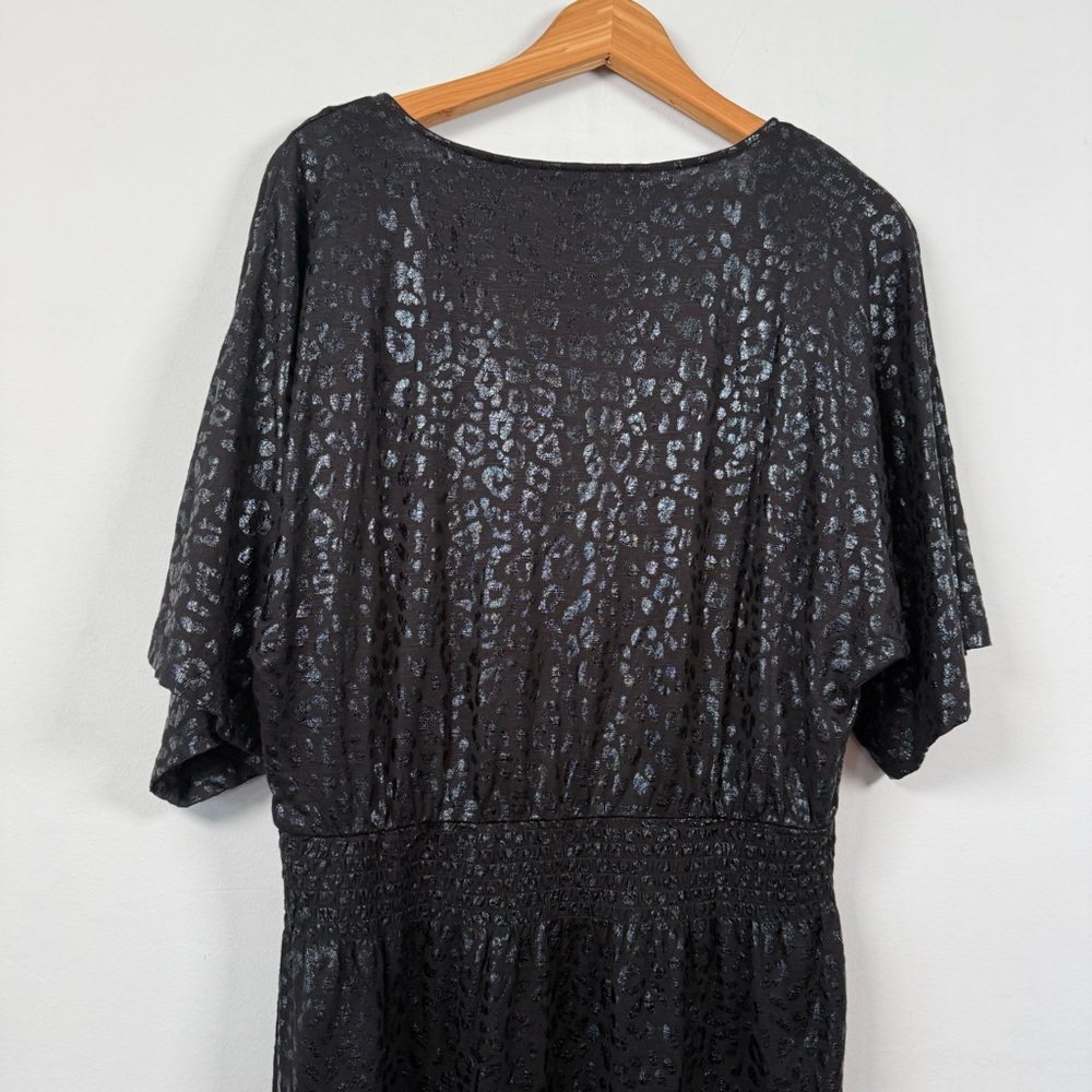 White House Black Market, NWT, Black Sequin Mini Dress, Size M - Picture 8 of 13